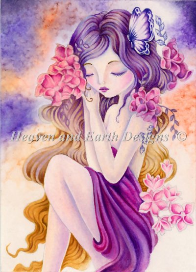 Diamond Painting Canvas - QS Spring Dreaming - Click Image to Close